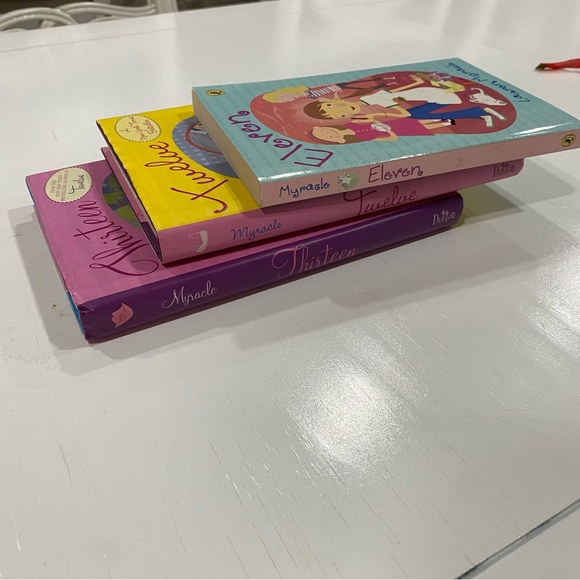 Eleven Twelve Thirteen by Lauren Myracle Lot of 3 YA Books Teen Tween Hardcover - Picture 7 of 9